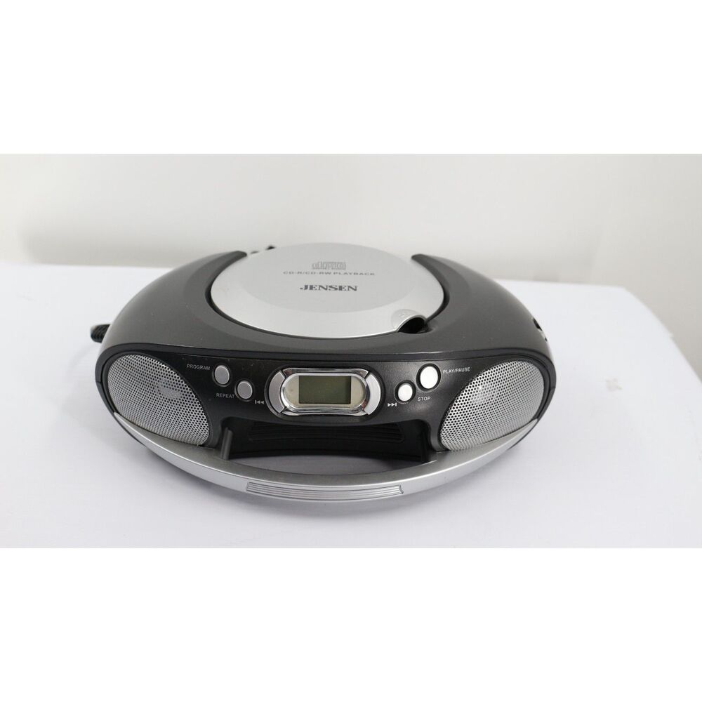 Jensen CD-476 Portable Boombox CD Player AM/FM Radio Vintage Very Clean Works